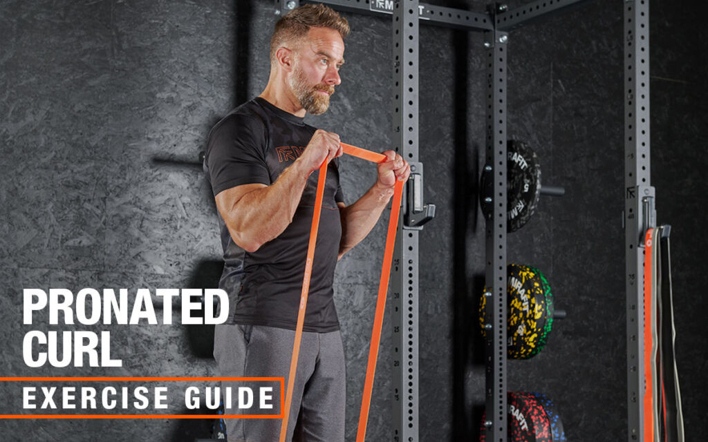 Resistance Band Pronated Curls