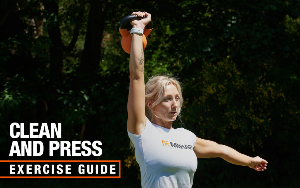 Mirafit Kettlebell Clean and Press
