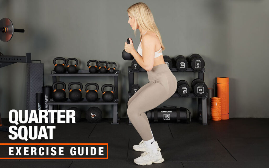 Kettlebell Quarter Squats