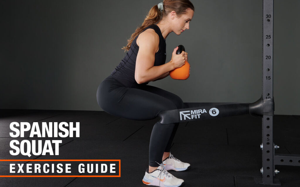 Mirafit Kettlebell Spanish Squat