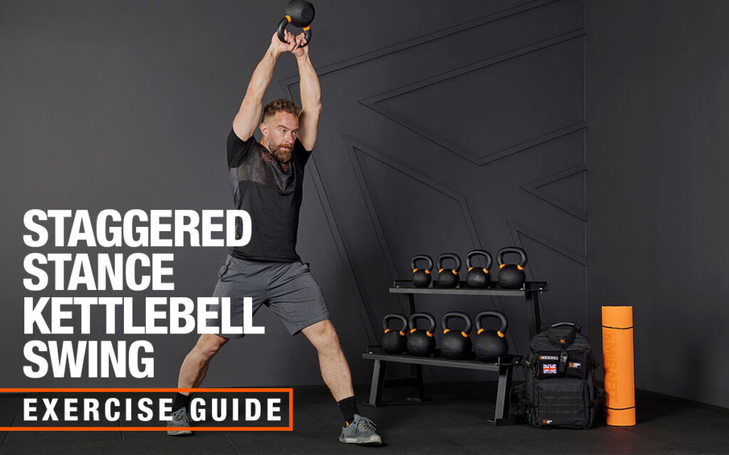 Mirafit Kettlebell Staggered Stance Kettlebell Swing