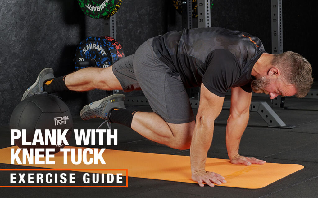 Mirafit Plank with Knee Tuck