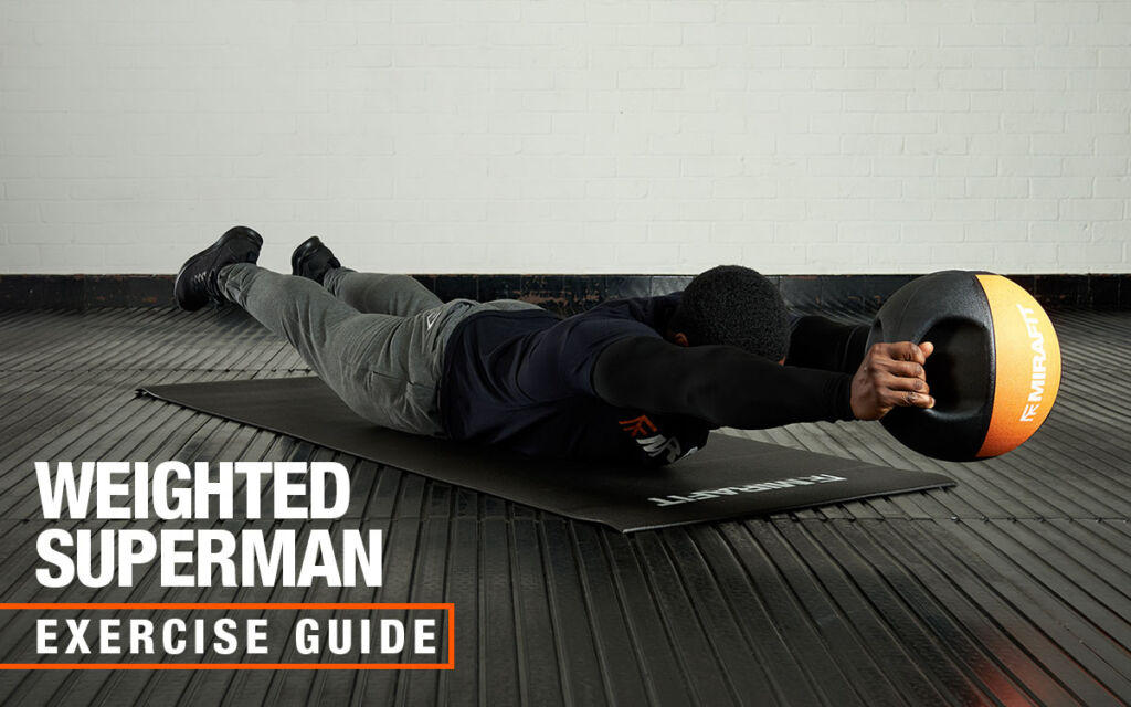 Mirafit Weighted Superman with med ball
