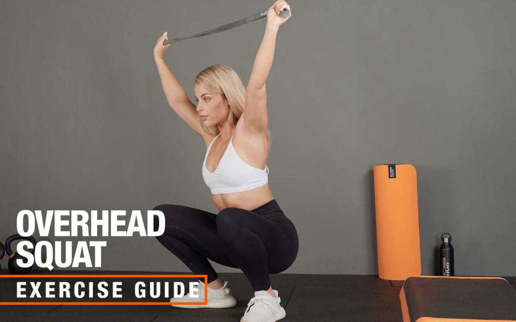 Mirafit Resistance Band Overhead Squat