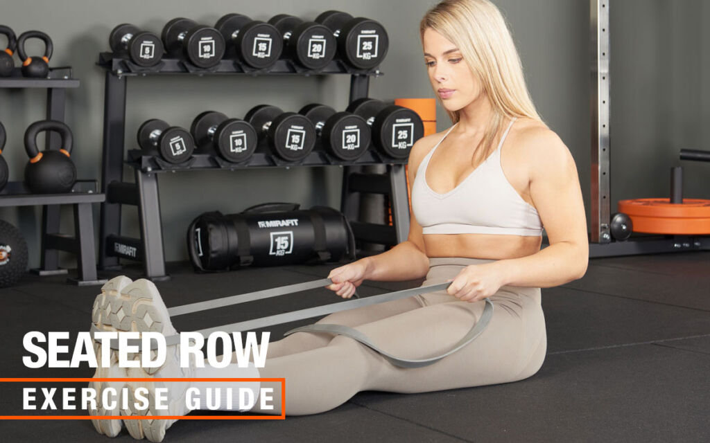 Mirafit Resistance Band Seated Row