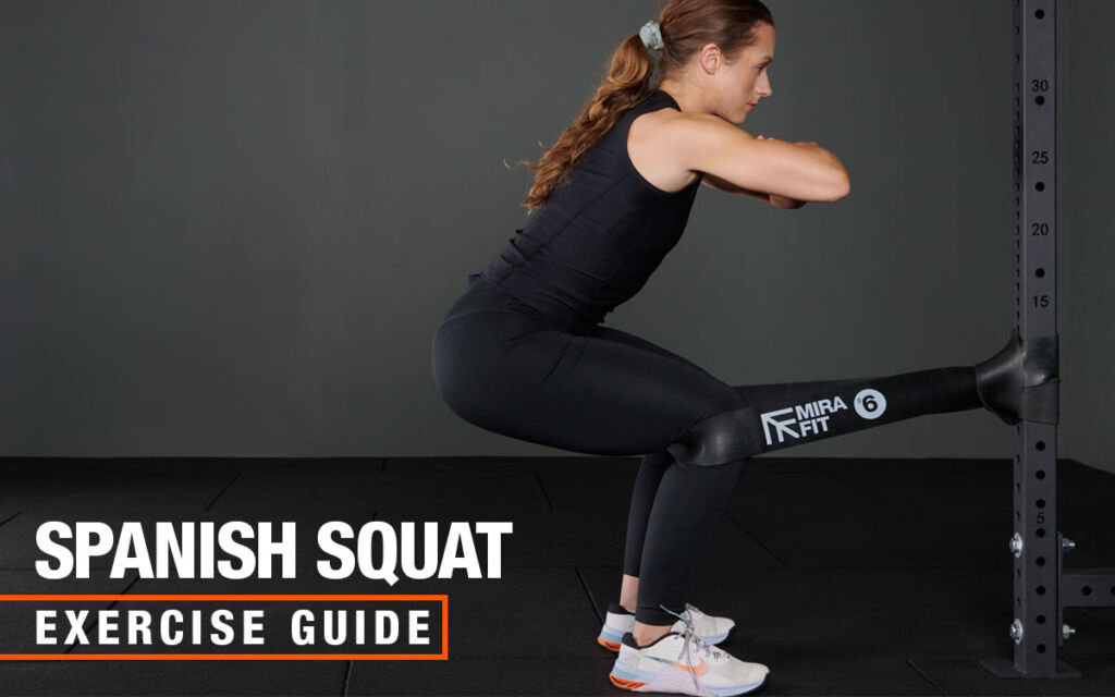 Mirafit Resistance Band Spanish Squat