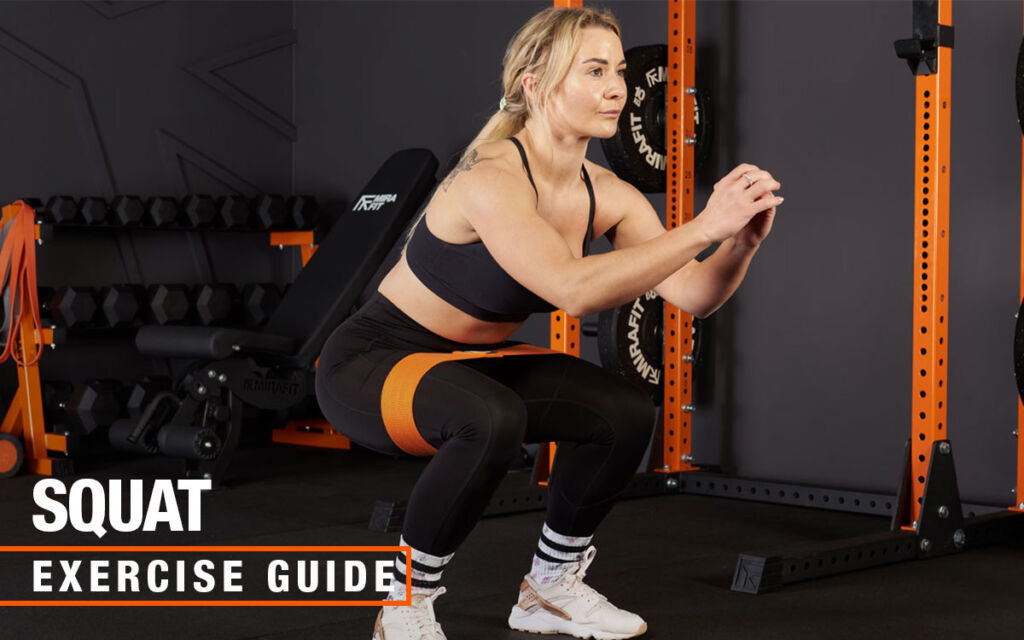 Mirafit banded squats