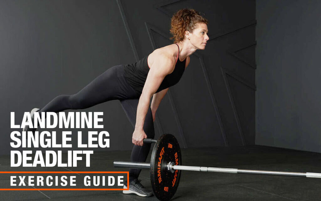 Mirafit Landmine Single Leg Deadlift