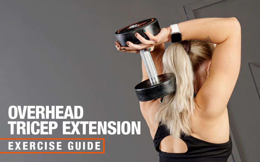 Mirafit Dumbbell Overhead Tricep Extension