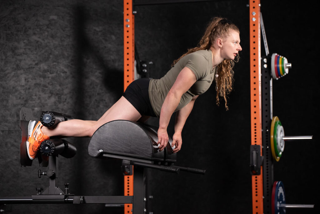 Glute Ham Raise on a Mirafit GHD Machine