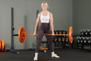 Jefferson Deadlift with a Mirafit Barbell