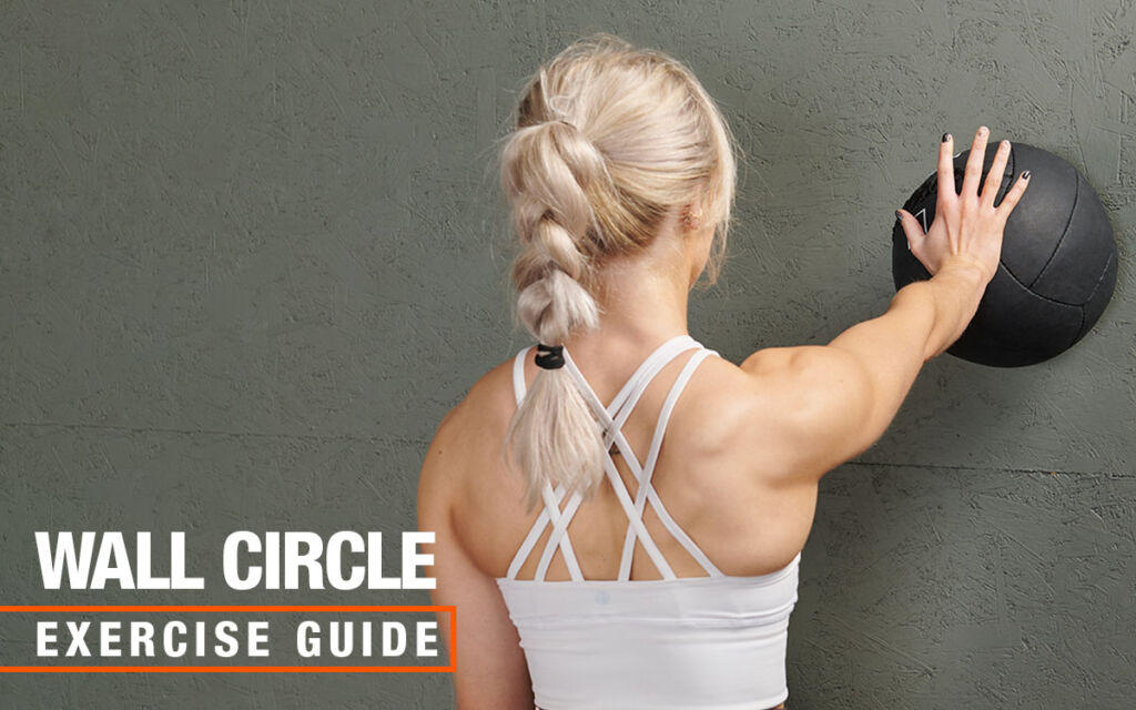 Wall Circle with Mirafit Wall Ball
