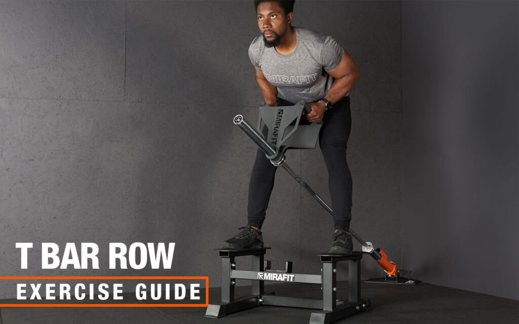 T Bar Row with Mirafit Landmine
