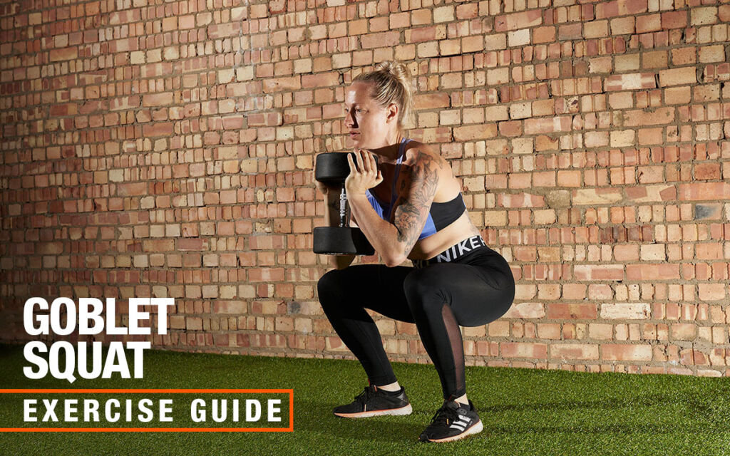 Mirafit Dumbbell Goblet Squat