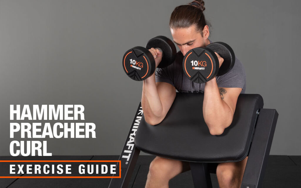Mirafit Dumbbell Hammer Preacher Curl