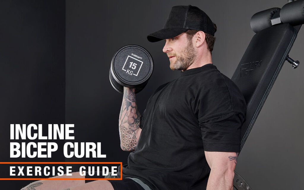 Mirafit Dumbbell Incline Bicep Curl