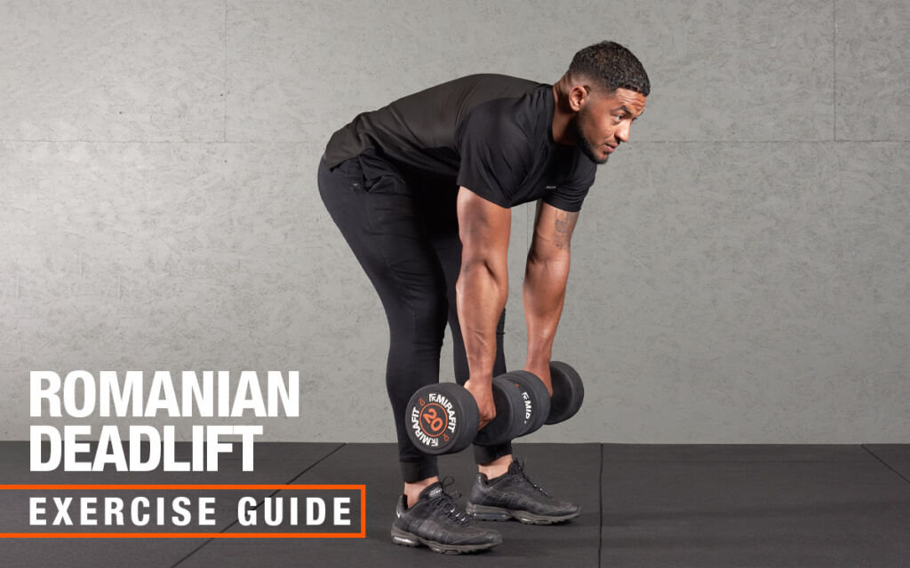 Mirafit Dumbbell Romanian Deadlift