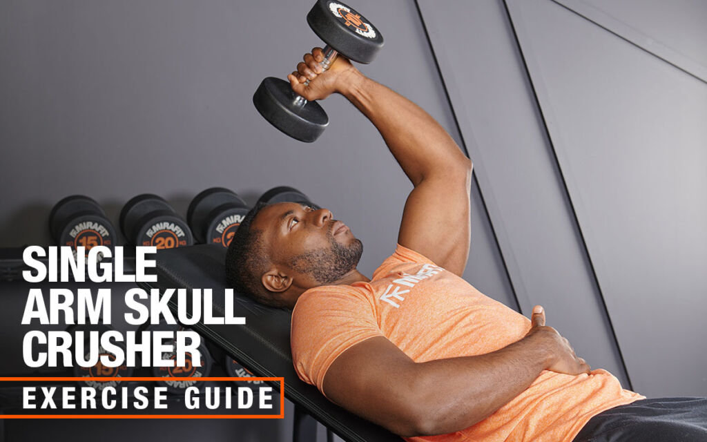 Mirafit Dumbbell Single Arm Skull Crusher