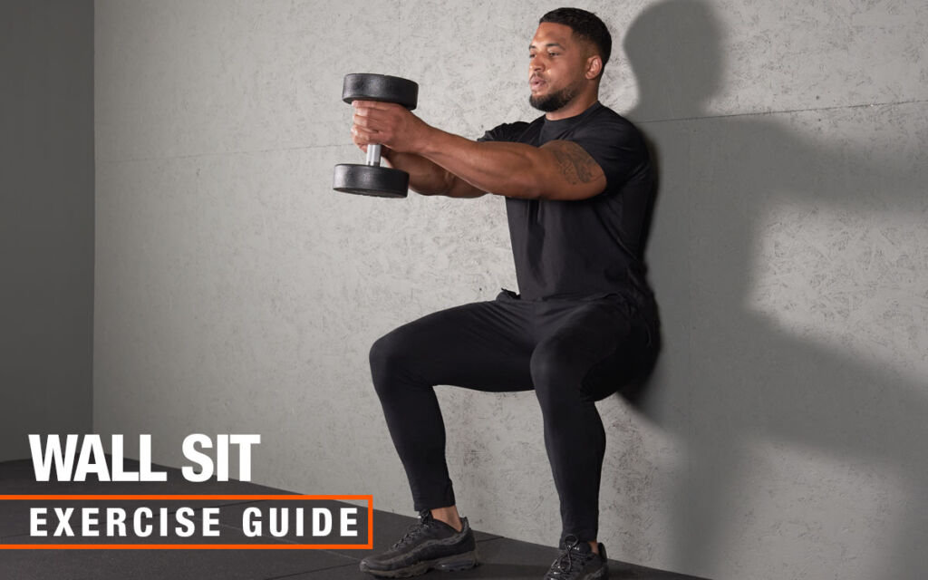 Mirafit Dumbbell Wall Sit
