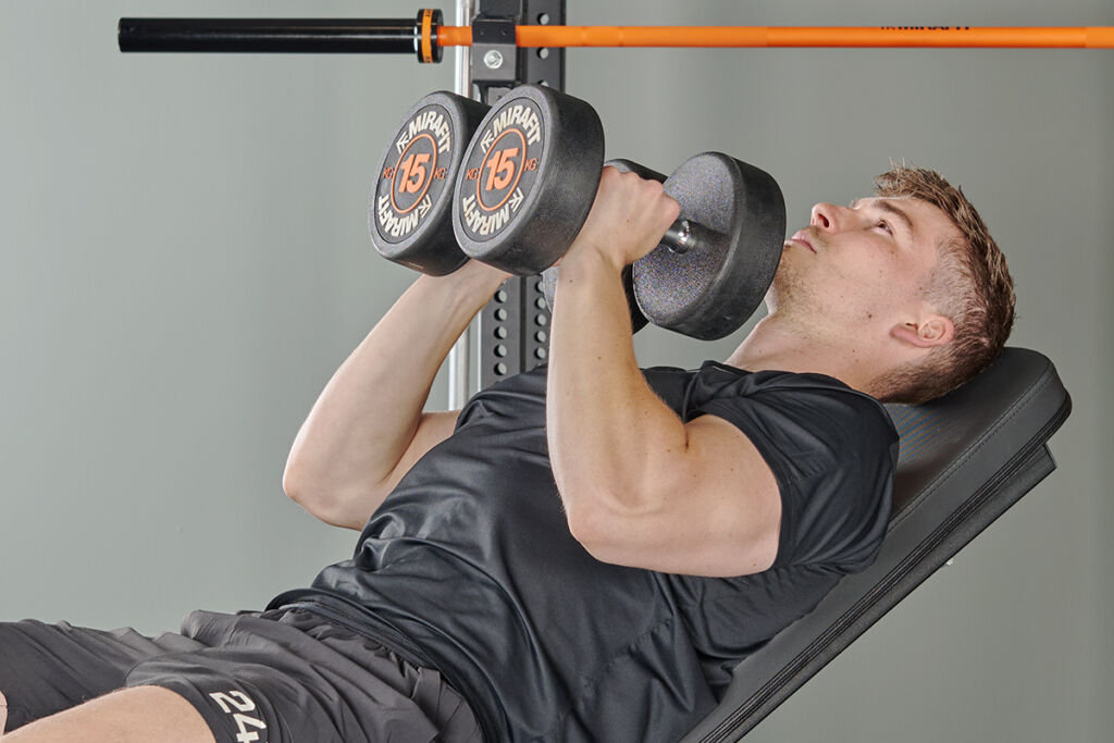 Dumbbell Chest and Shoulder Workout