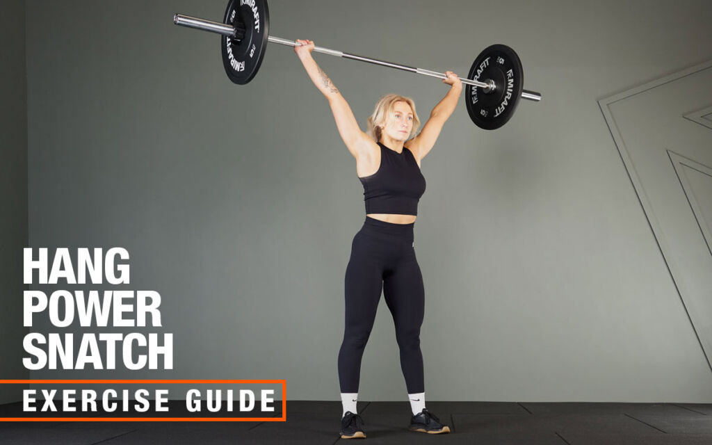 Mirafit Barbell Hang Power Snatch