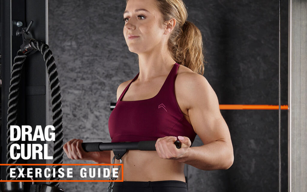 Mirafit Cable Machine Drag Curl