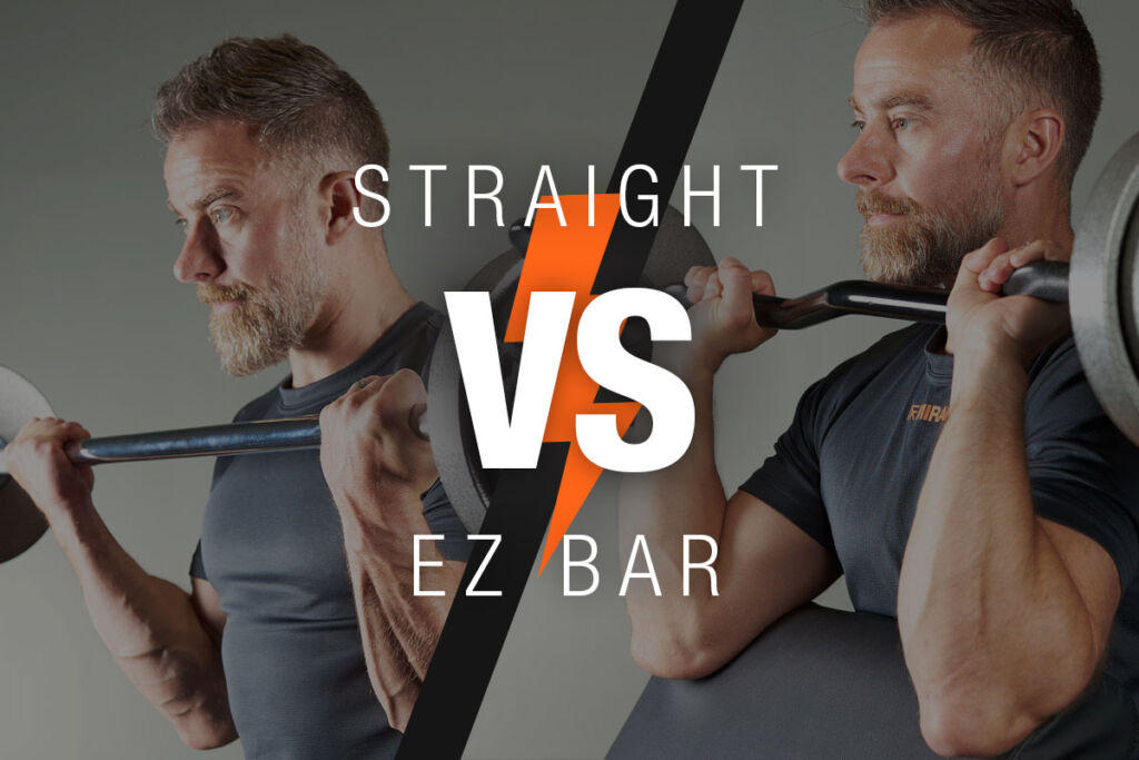 Mirafit Straight Bar vs EZ Bar