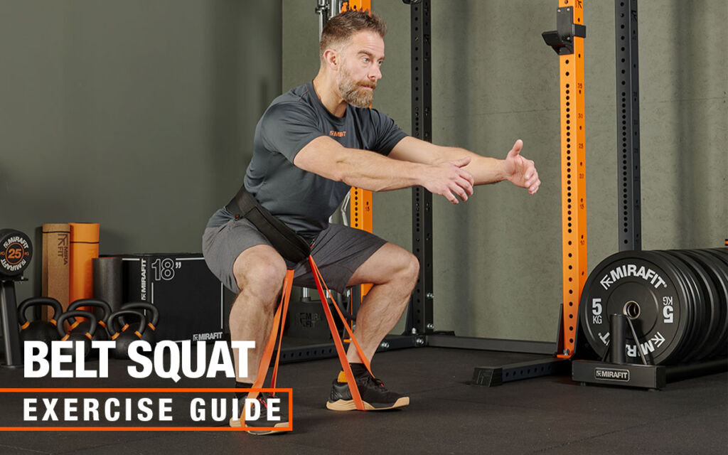 Mirafit Belt Squat with Resistance Bands