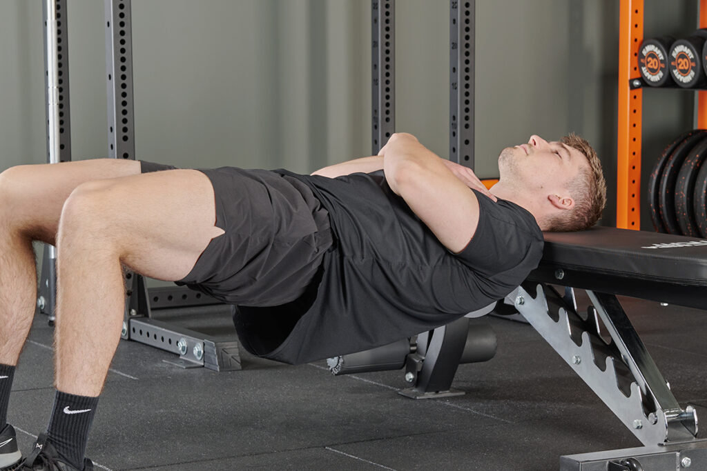 Neck Plank on a Mirafit M350 Adjustable Weight Bench