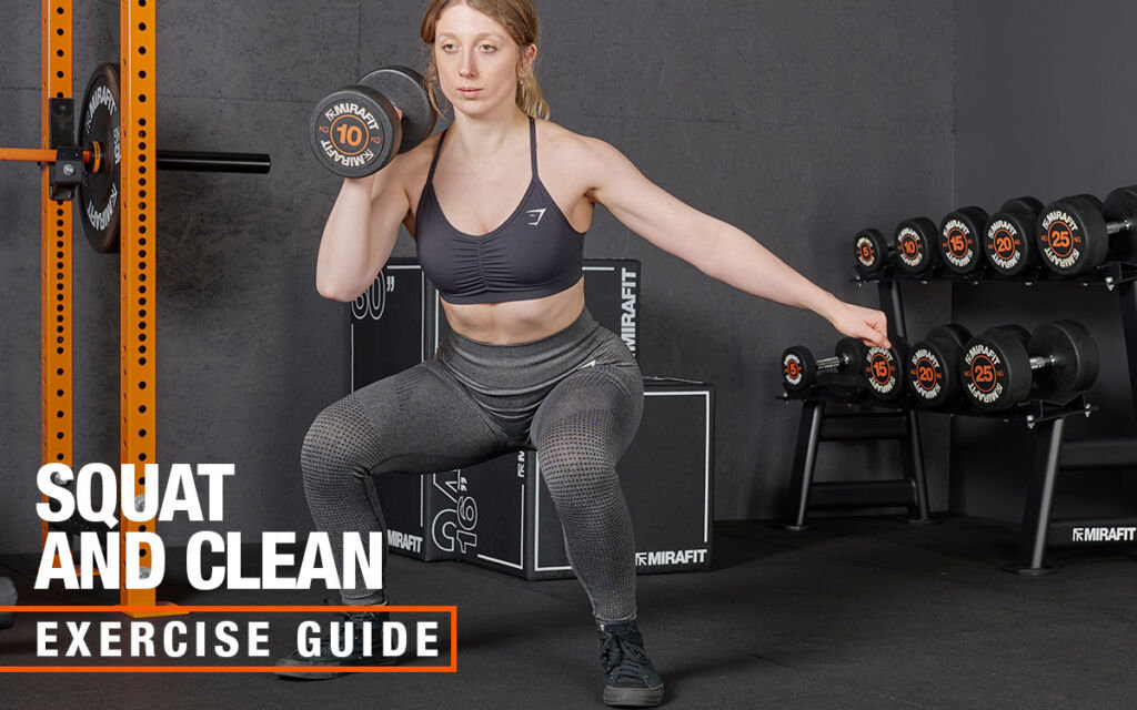 Mirafit Dumbbell Squat and Clean