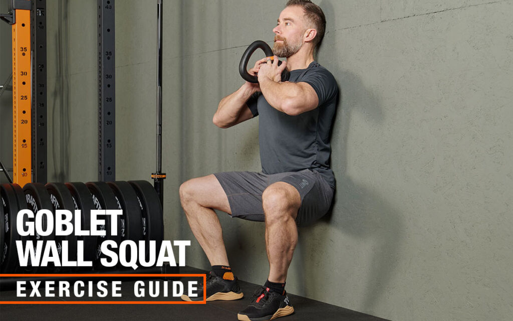 Mirafit Kettlebell Goblet Wall Squat