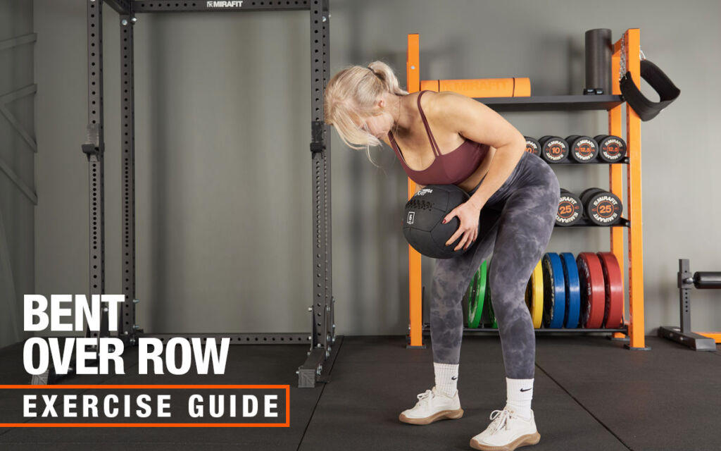 Mirafit Medicine Ball Bent Over Row