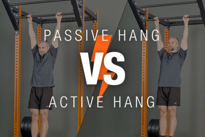 Passive Hang vs Active Hang on Mirafit Power Rack