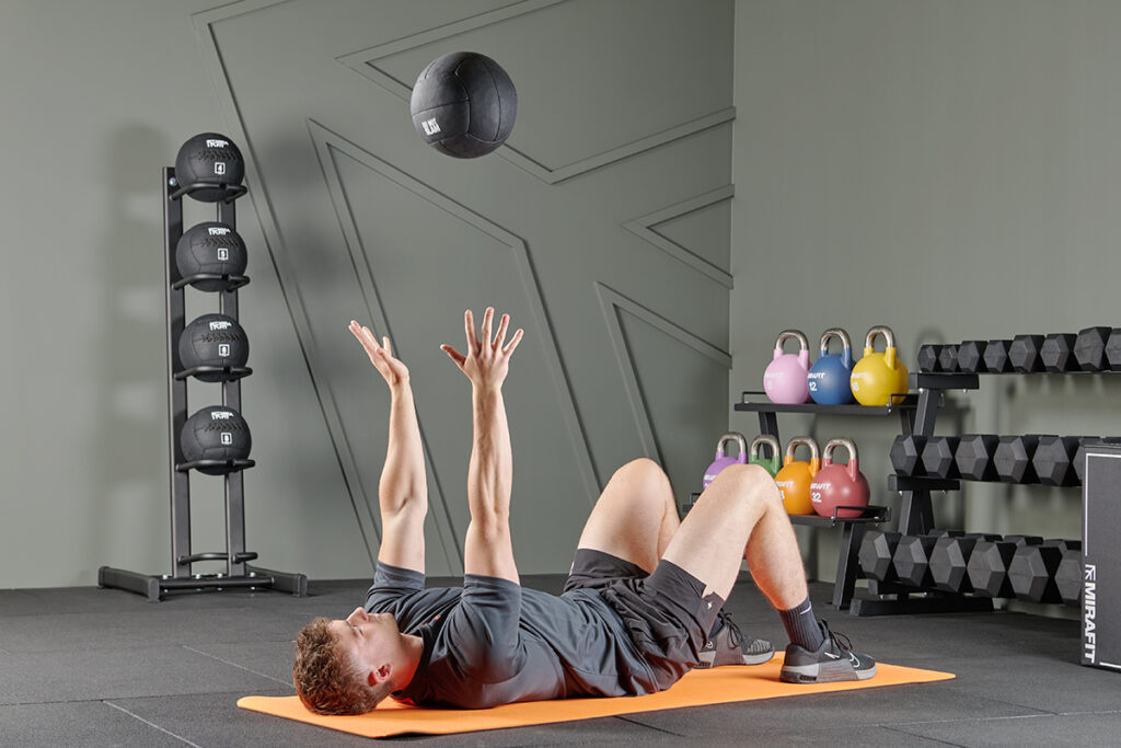 Build Chest Muscle with Med Balls | Mirafit