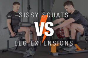 Mirafit sissy squats vs leg extensions