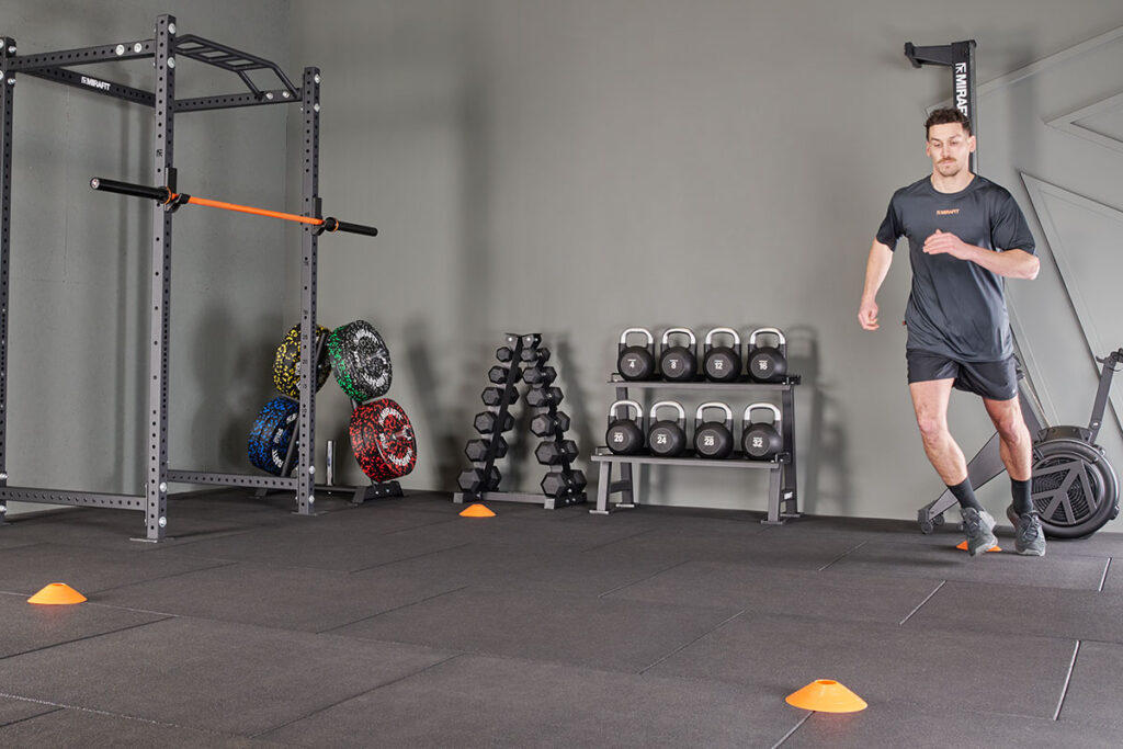 Box Drill using Mirafit Agility Cones