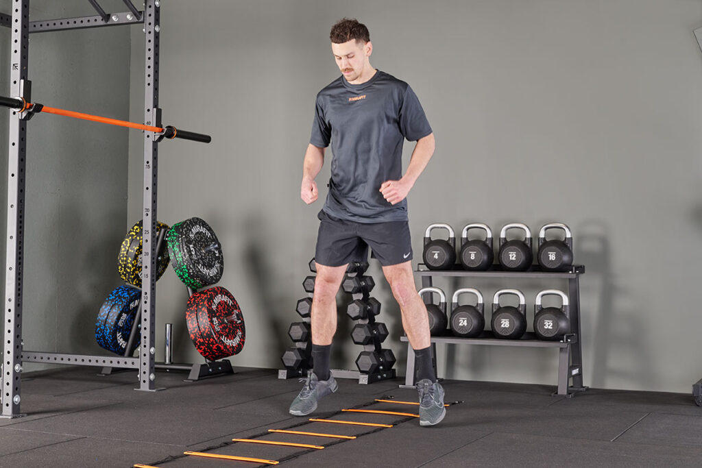 Mirafit Agility Ladder In-and-Outs with Mirafit Agility Ladder