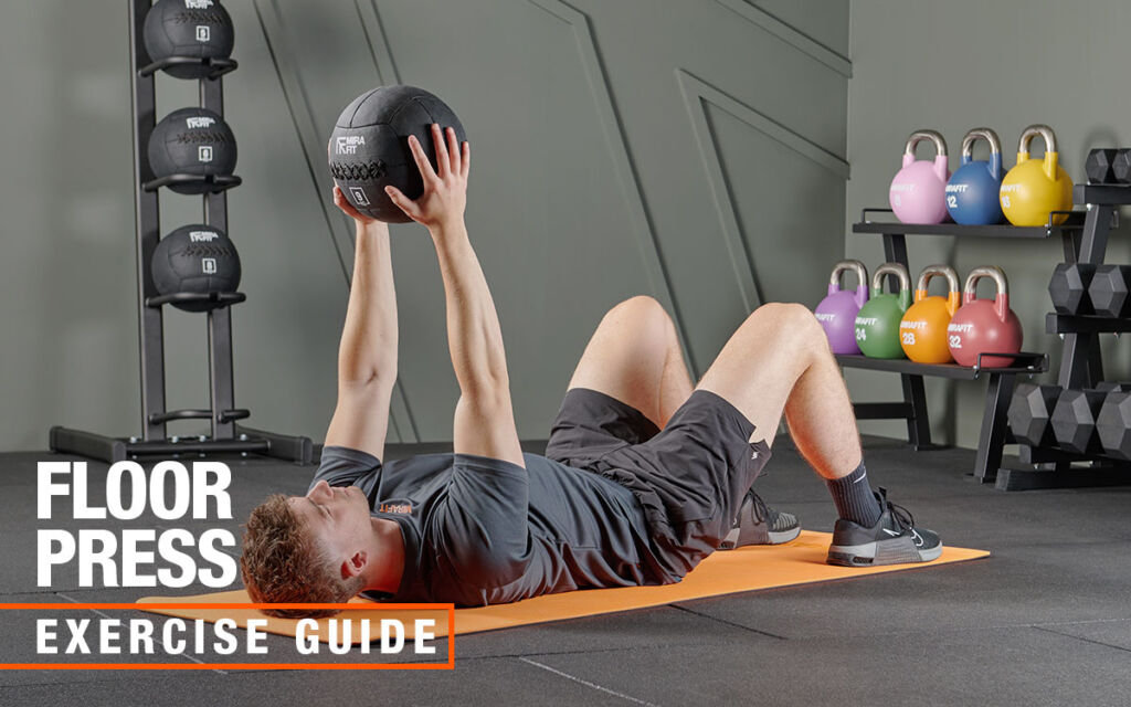 Mirafit Medicine ball floor press