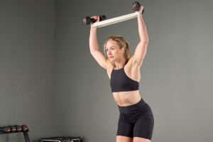 Mirafit Resistance Band Dumbbell Scapular Raises
