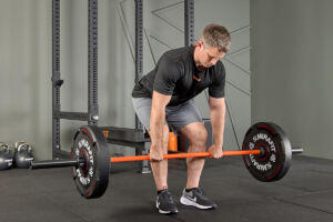 Deadlift using Mirafit M3 Barbell