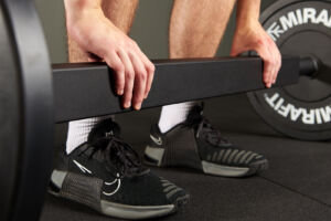 Gripping Mirafit Square Grip Strongman Bar