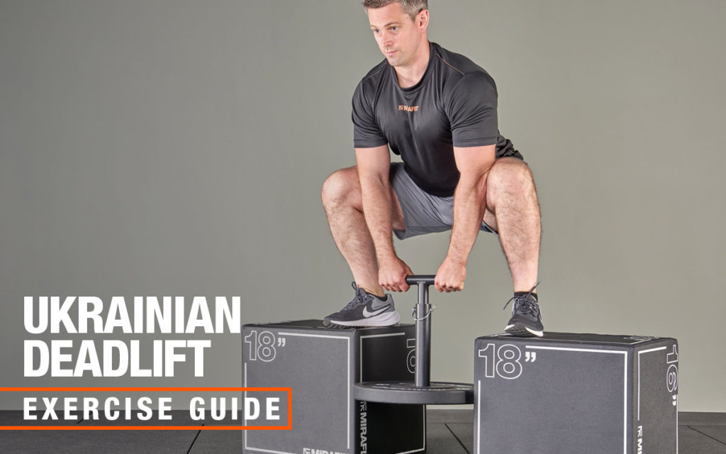 Mirafit weight plate loading pin Ukrainian Deadlift