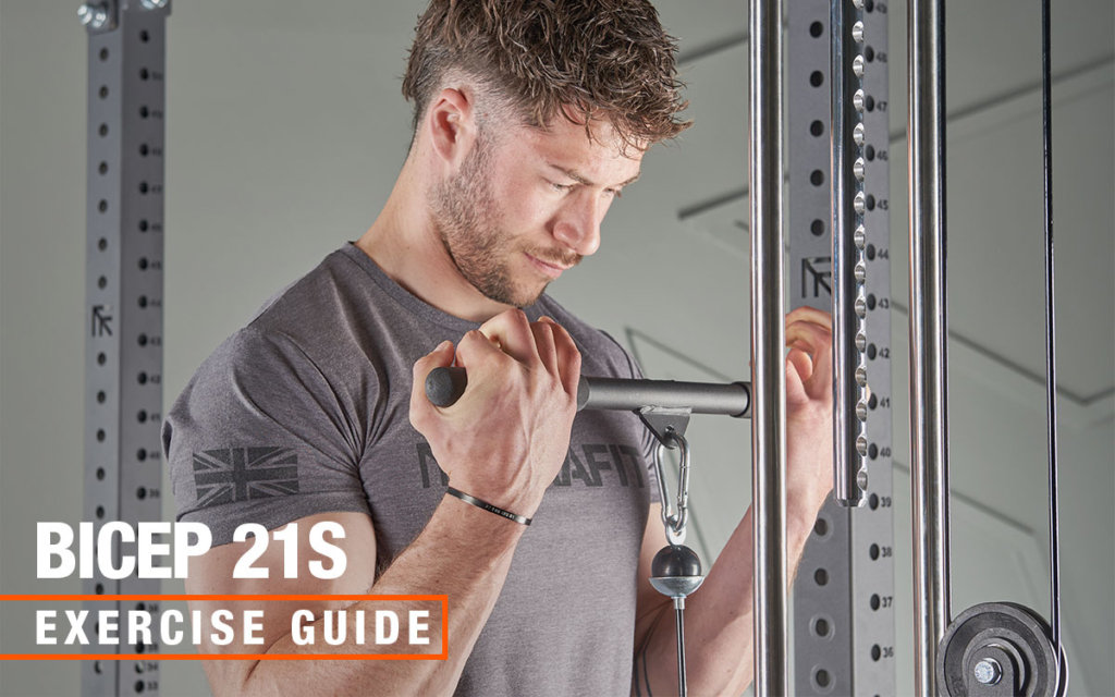 Mirafit cable machine bicep 21s