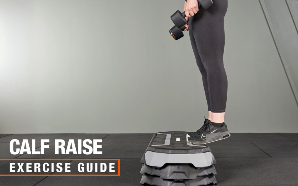 Mirafit dumbbell calf raise