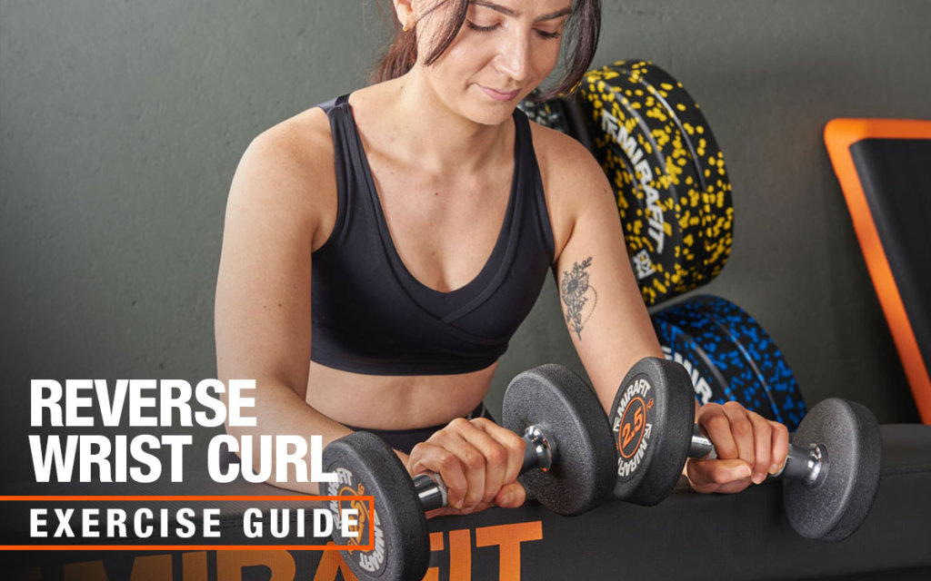 Mirafit dumbbell reverse wrist curl