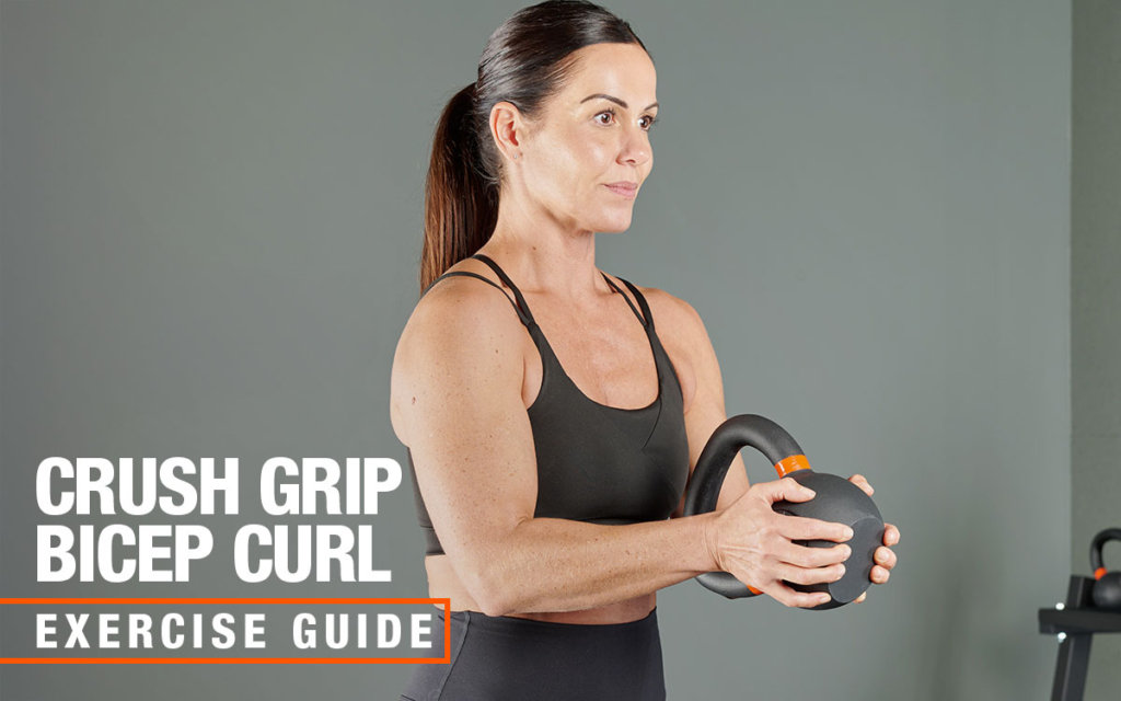 Mirafit crush grip bicep curl