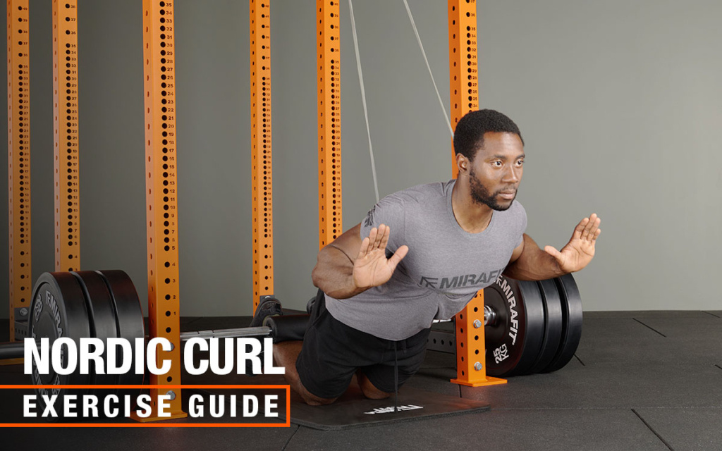 Mirafit resistance band Nordic curl