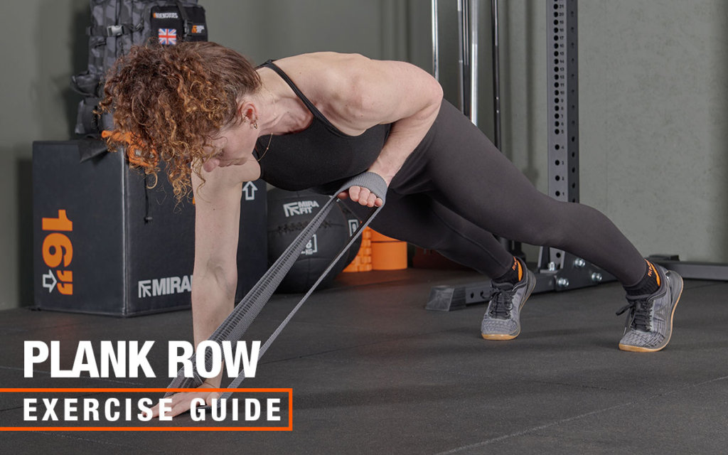 Mirafit Glute Band Plank Row