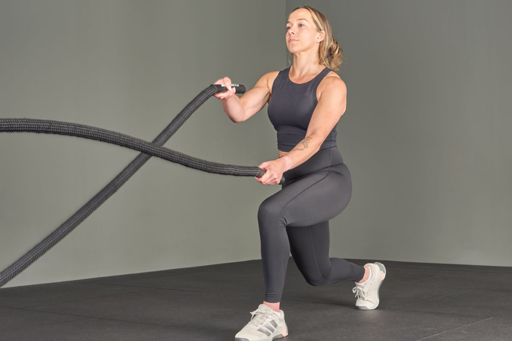 5 Battle Rope Core Exercises